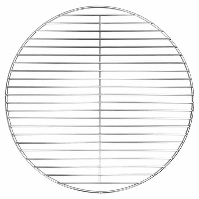 vidaXL Grillrost Silber 43 x 43 cm Edelstahl 42008307