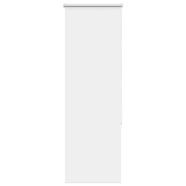 vidaXL Verdunkelungsrollo Weiß 45x130cm Stoffbreite 40,7 cm Polyester 4011871