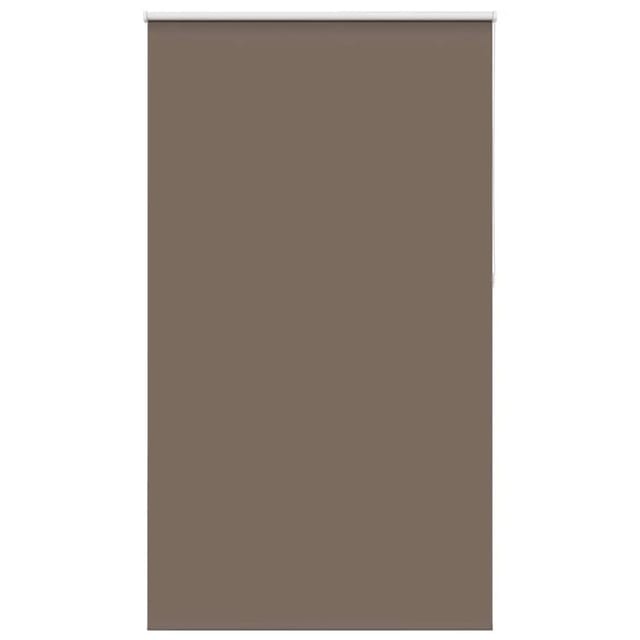 vidaXL Verdunkelungsrollo Kaffeebraun 125x210 cm Stoffbreite 121,6 cm 4011055