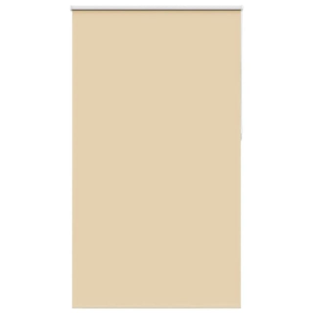vidaXL Verdunkelungsrollo Beige 125x230 cm Stoffbreite 121,6 cm 4010821