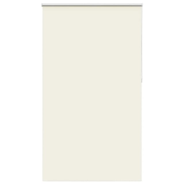 vidaXL Verdunkelungsrollo Cremeweiß 125x230cm Stoffbreite 121,6cm 4011731