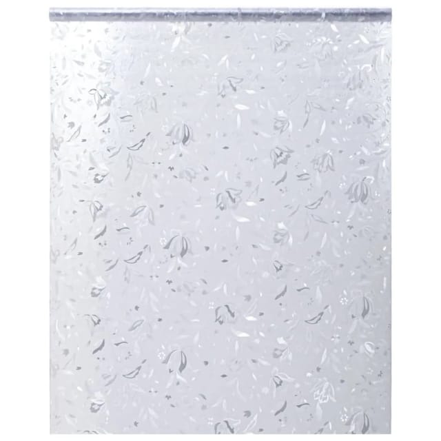 vidaXL Fensterfolie Matt Blumenmuster 45x500 cm PVC 155847