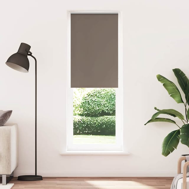 vidaXL Verdunkelungsrollo Kaffeebraun 70x230 cm Stoffbreite 65,7 cm 4011070