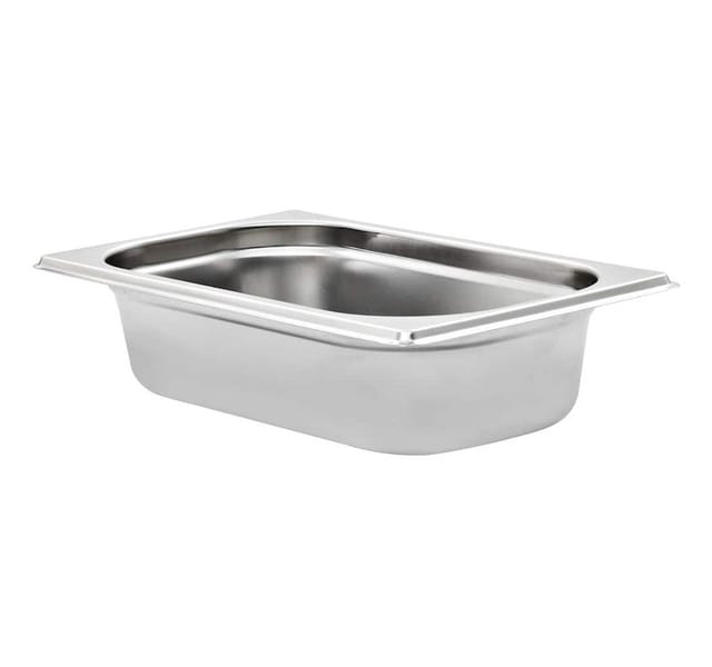 vidaXL Gastronormbehälter 8 Stk GN 1/4 65 mm Edelstahl 50901