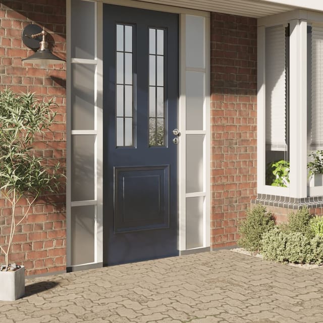 vidaXL Fensterfolien Matt Transparent Grau PVC 3206458