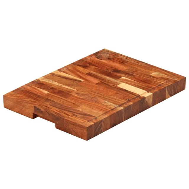 vidaXL Schneidebrett 42x30x4 cm Massivholz Akazie 376054