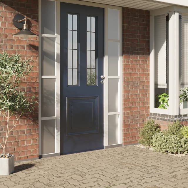 vidaXL Fensterfolien Matt Transparent Grau PVC 3206459
