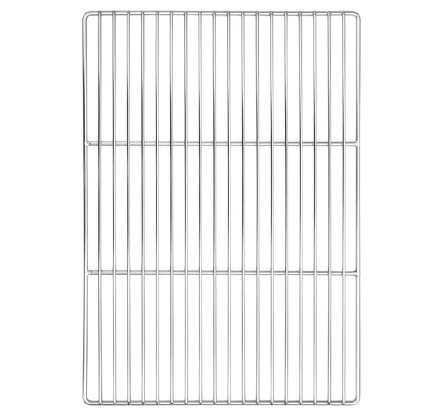 vidaXL Grillrost Silber 50 x 35 cm Edelstahl 42008314
