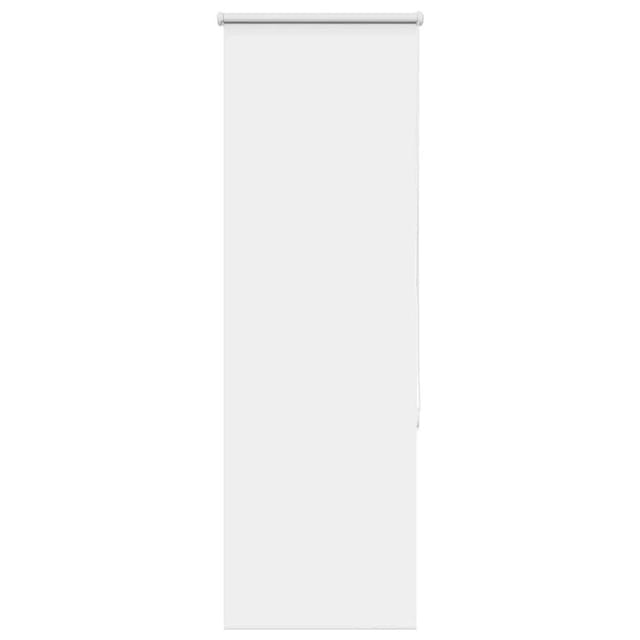 vidaXL Verdunkelungsrollo Weiß 55x130cm Stoffbreite 50,7 cm Polyester 4011873