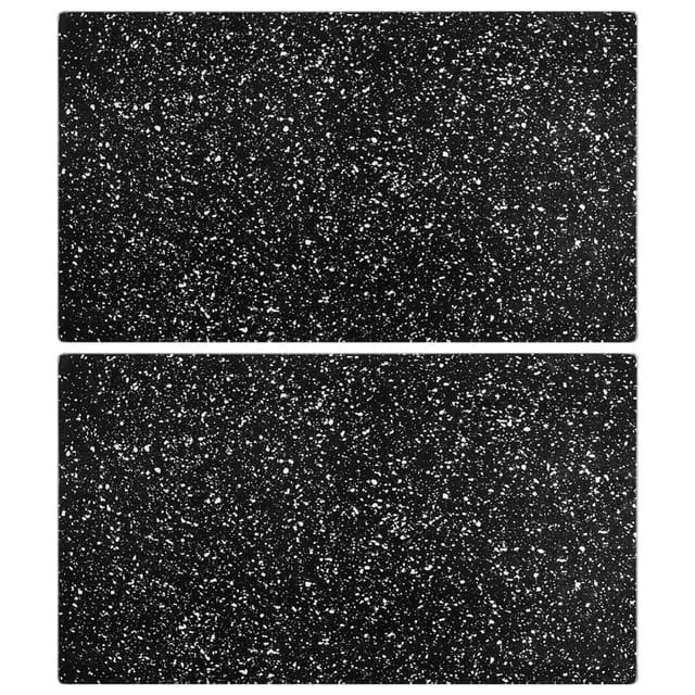 vidaXL Schneidebretter 2 Stk in Granitoptik Hartglas 322290