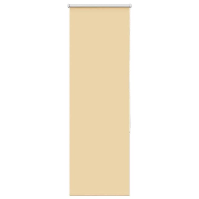 vidaXL Verdunkelungsrollo Beige 40x130cm Stoffbreite 35,7 cm Polyester 4010700