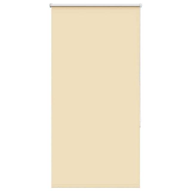 vidaXL Verdunkelungsrollo Beige 85x175cm Stoffbreite 80,7 cm Polyester 4010761