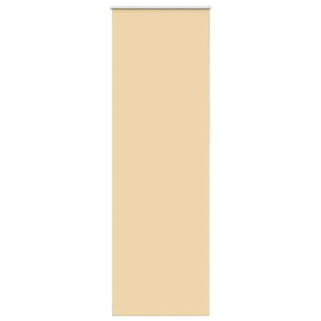 vidaXL Verdunkelungsrollo Beige 85x230cm Stoffbreite 80,7 cm Polyester 4010813