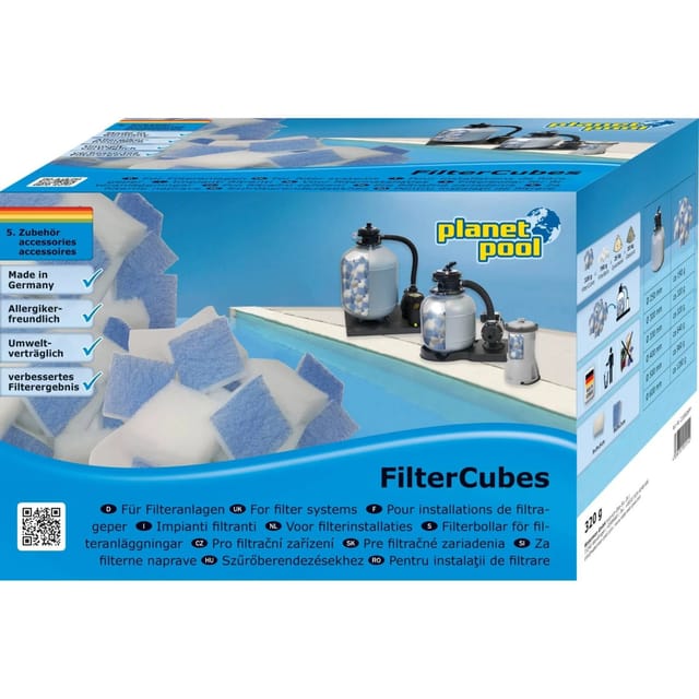 Planet Pool Filtercubes 320g
