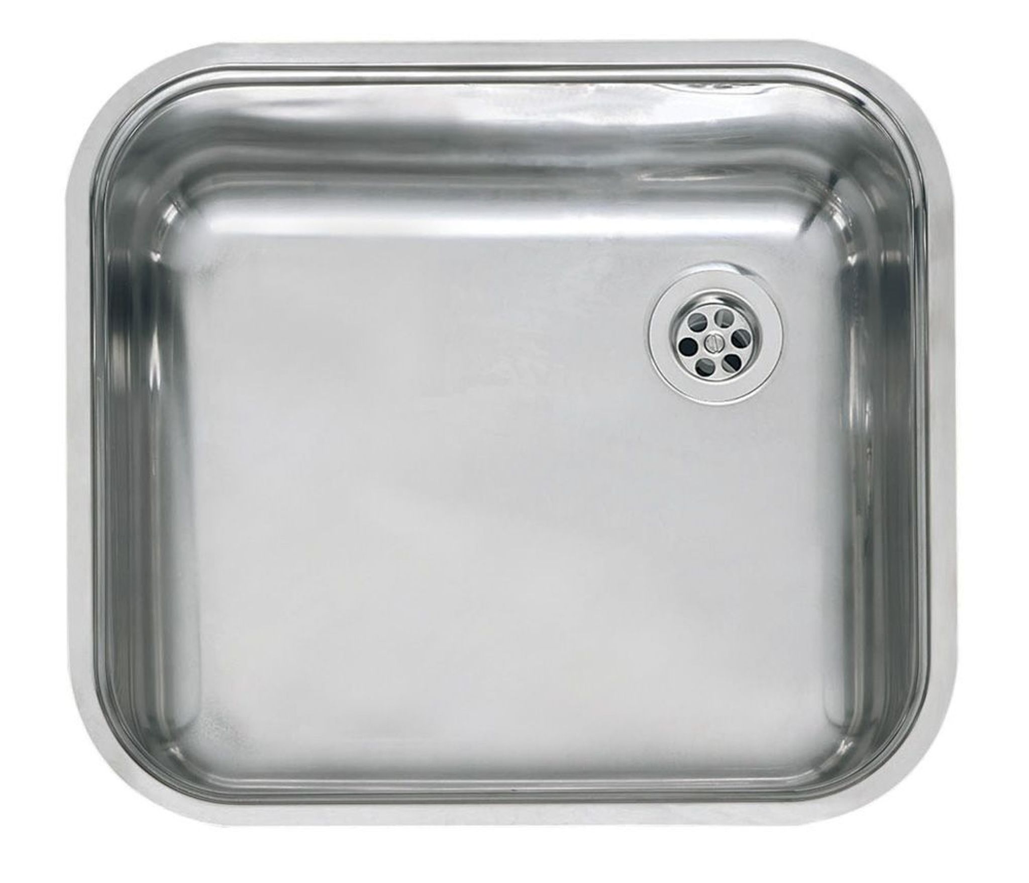 Reginox 3d-einbauspüle L 184035 Vp-cc Ohne Überlauf, 445 X 393 Mm, Edelstahl