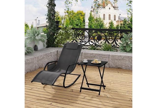 WOLTU Klapptisch Campingtisch Gartentisch Klappbar Aluminium Schwarz