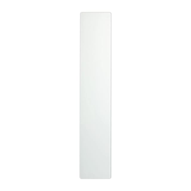 Relaxdays Glas Magnetboard Sicherheitsglas Weiß Magnetisch 15 cm x 80 cm 1,5 kg