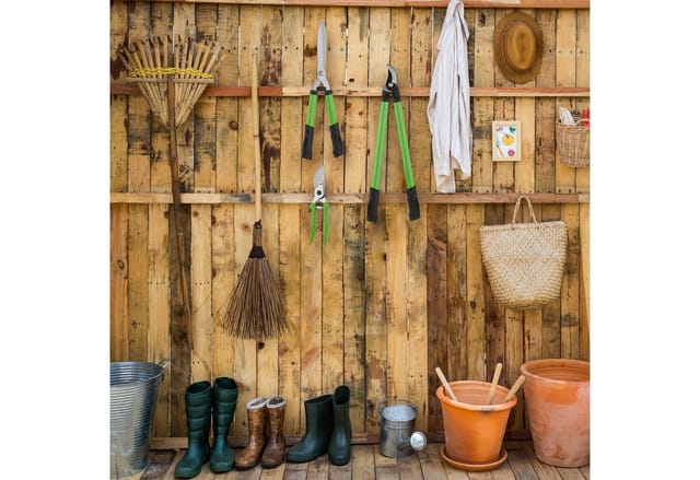 Relaxdays 3-teiliges Gartenscheren Set Stahl Kunststoff Grün Schwarz