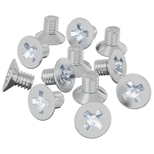 vidaXL Senkkopfschrauben 32727 Stk Silber Eisen 864483
