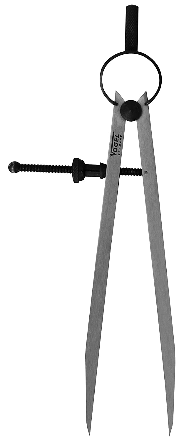 Vogel 302426 - Kompass Von Docks Mit Federn Und Schnelle Einstellung - Messen Sie 300 Mm