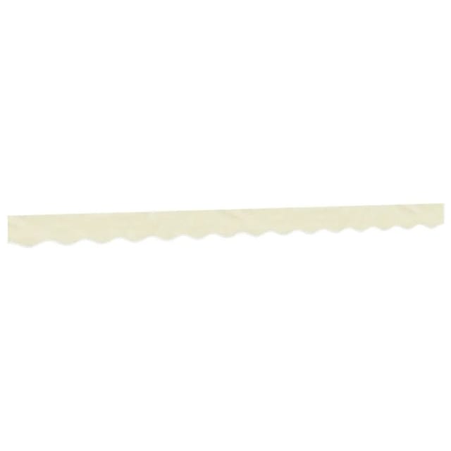 vidaXL Markisenvolant Creme Gestreift 3,5 m 367751