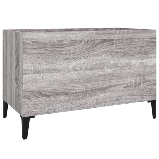 vidaXL Plattenschrank Grau Sonoma 74,5x38x48 cm Holzwerkstoff 831971