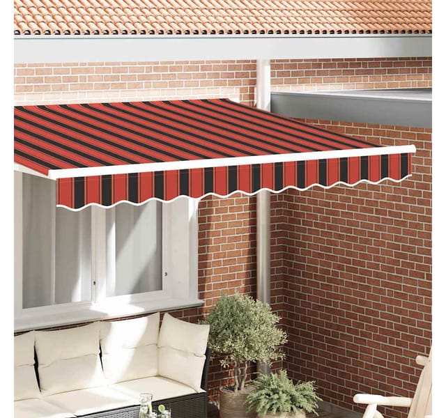 vidaXL Markisenvolant Mehrfarbig 280 x 20 cm Segeltuch 42000695