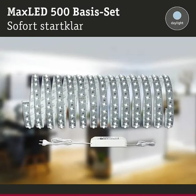 Paulmann LED-Strip Basis-Set 500 MaxLED 5 m Tageslichtweiß