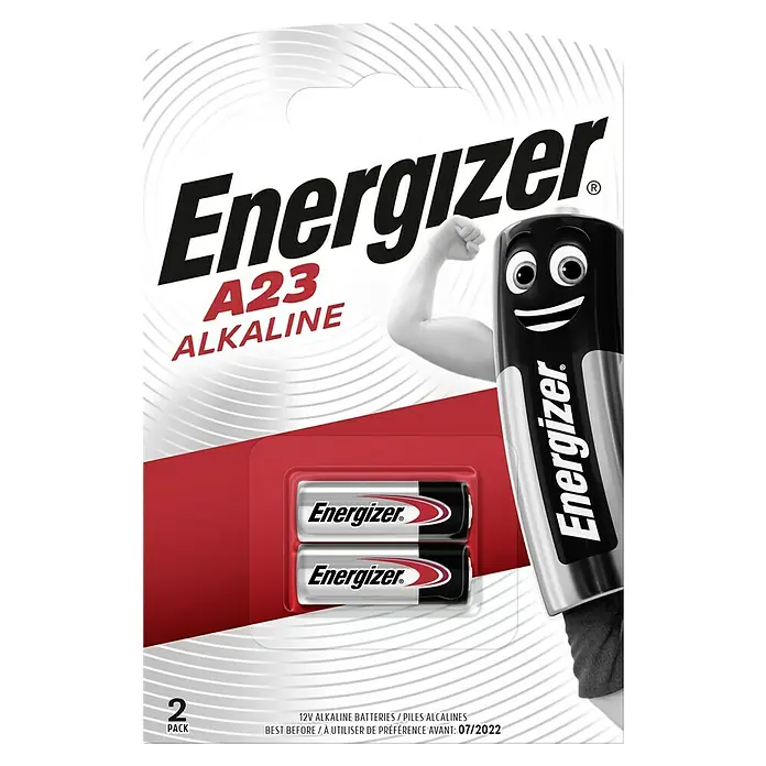Energizer Spezialzelle Alkaline A23 E23A 12V 2 Stück
