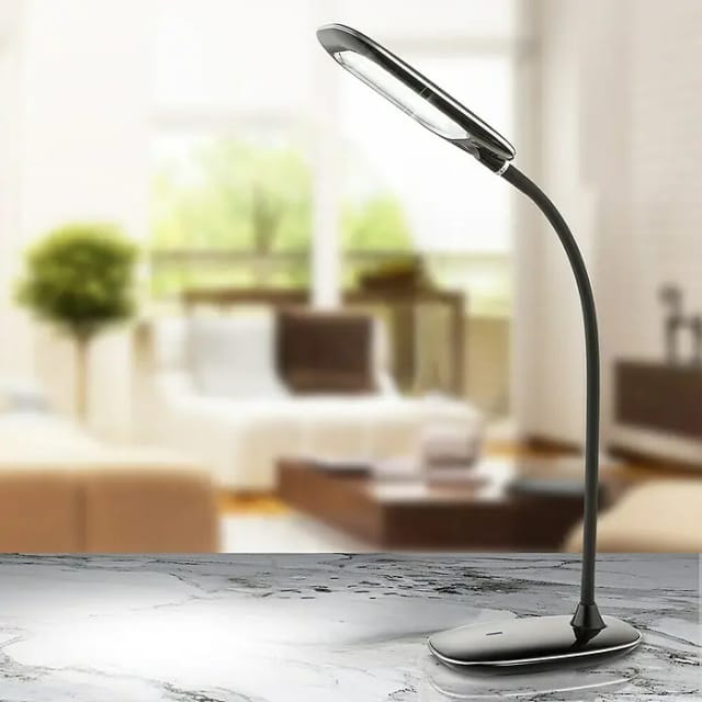 Globo LED-Tischleuchte Minea I Kunststoff Schwarz