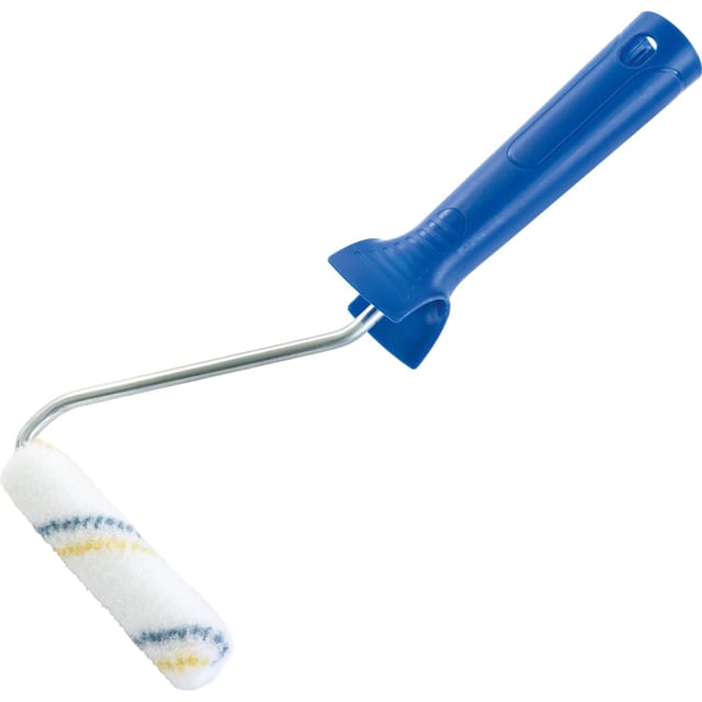 LUX-TOOLS PRO Farbroller Lacke Blau-Gelb Ø 2,5 cm x 10 cm
