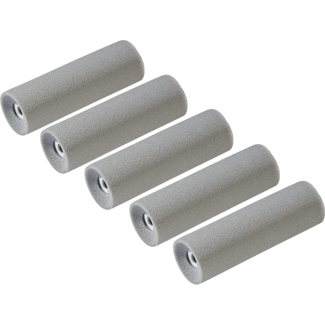 LUX-TOOLS PRO Farbwalze Schaumstoff Grau 5 cm x 11 cm