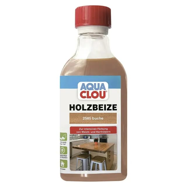 Aqua Clou Holzbeize Buche 250 ml