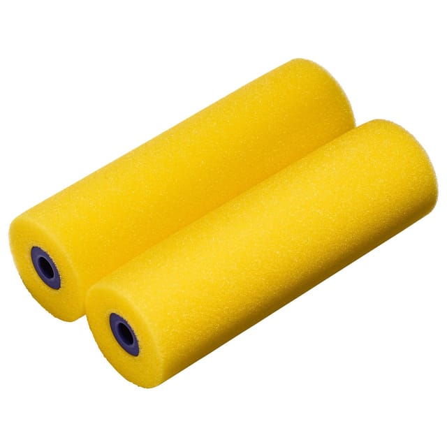 LUX-TOOLS Schaumwalze Fein 10 cm 2 Stück