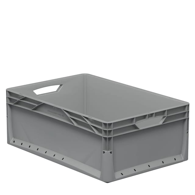 Eurobox-System Box Vollwand 22 cm x 40 cm x 60 cm Grau