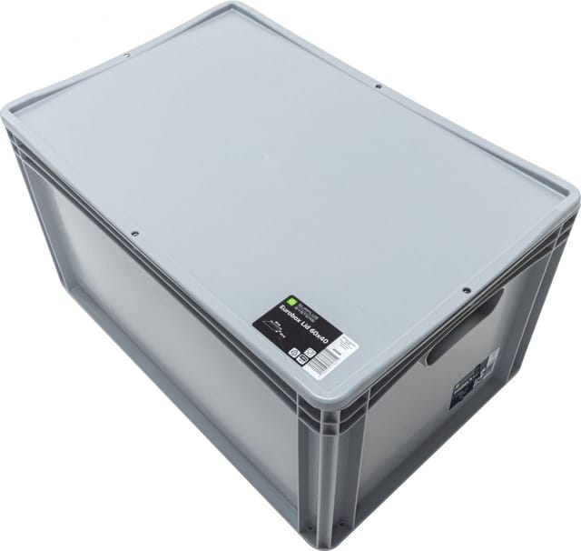 Eurobox-System Deckel für Box 60 x 40 cm Grau