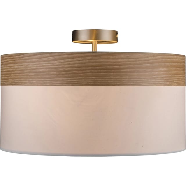 Globo Deckenleuchte CHIPSY Nickel matt-Beige