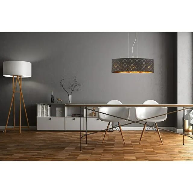 Globo Pendelleuchte CLARKE Nickel matt