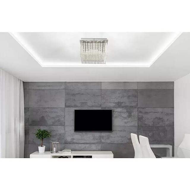 Globo LED-Deckenleuchte VINCE Chrom