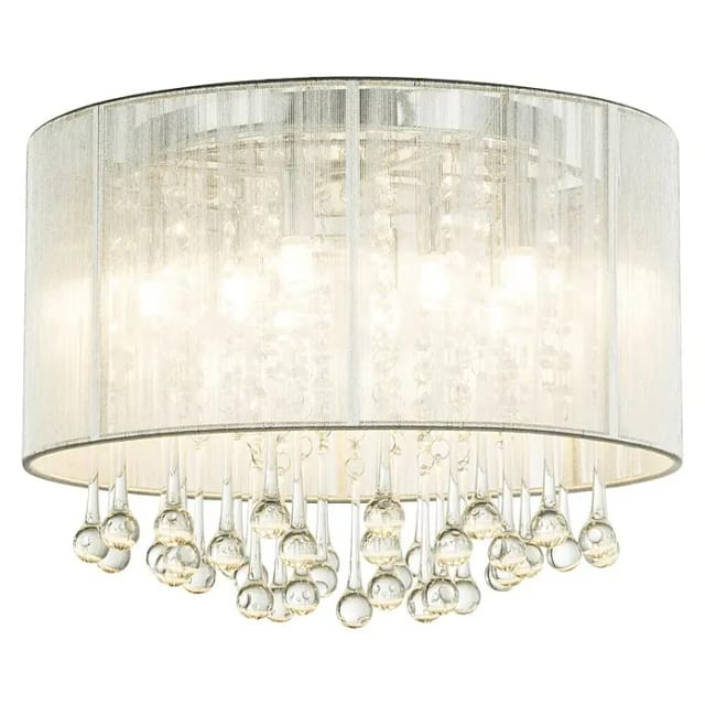 Globo LED-Deckenleuchte SIERRA Chrom