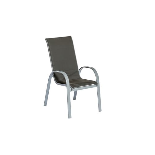 Merxx Stapelsessel Amalfi di Lusso 2er-Set Anthrazit