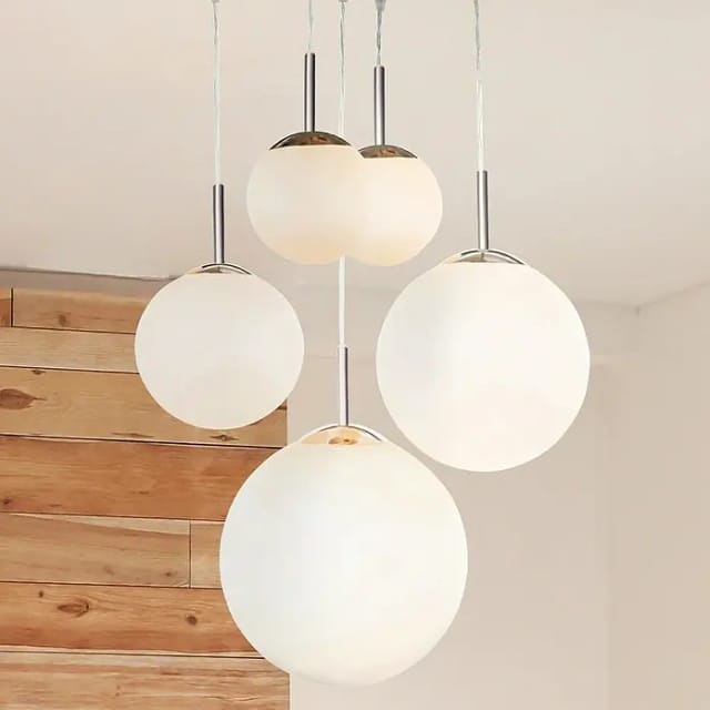 Globo Pendelleuchte Balla Nickel matt