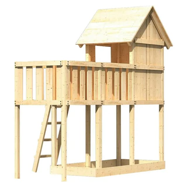 Karibu Stelzenhaus Frieda Anbauplattform