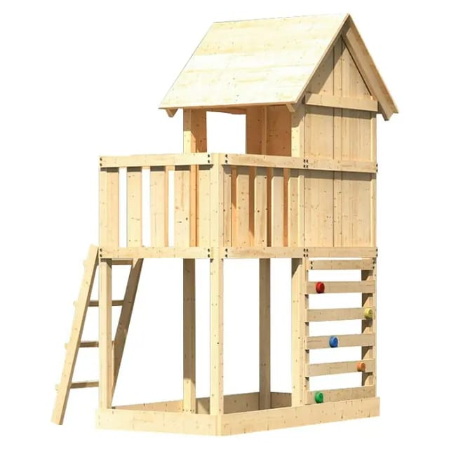 Karibu Stelzenhaus Frieda Kletterwand