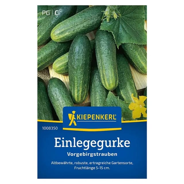 Kiepenkerl Einlegegurken Vorgebirgstrauben