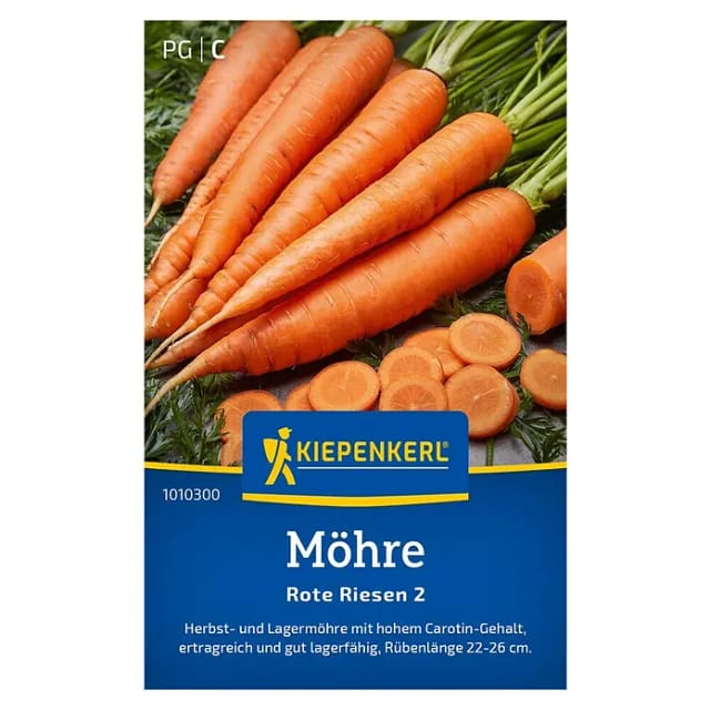 Kiepenkerl Möhren Rote Riesen 2 Zoll