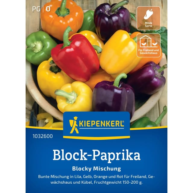 Kiepenkerl Paprika Blocky Mix