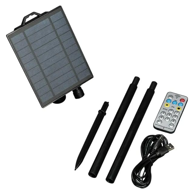 Solar-Panel für Konstsmide Aussenartikel mit 24 -31 V und max. 200 LEDs