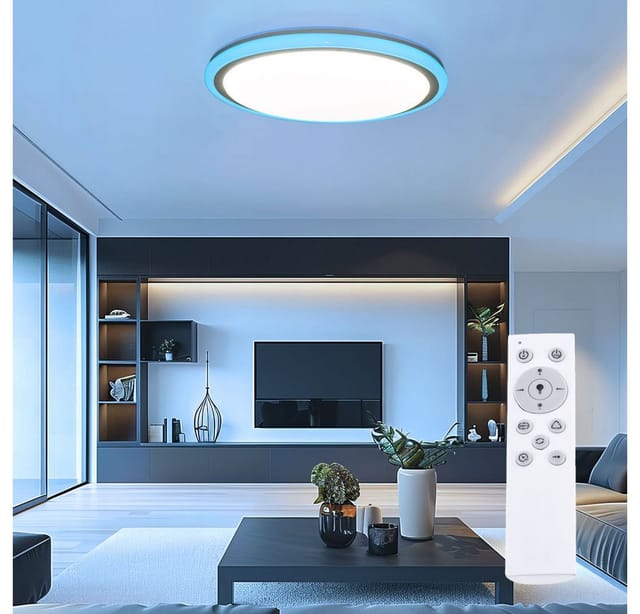 Just Light. LED-Deckenleuchte Luisa Weiß Ø 60 cm