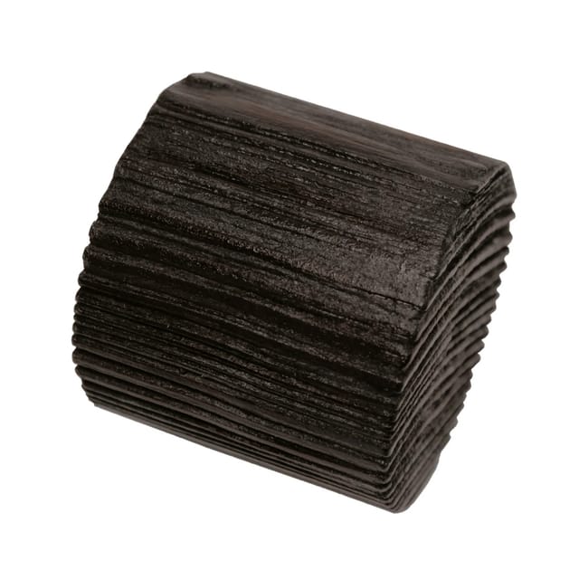 Gardinia Holz-Endkappe Country Ø 25 mm Kolonial gebürstet 2-er Pack